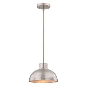 Westinghouse hammered brushed nickel pendant light